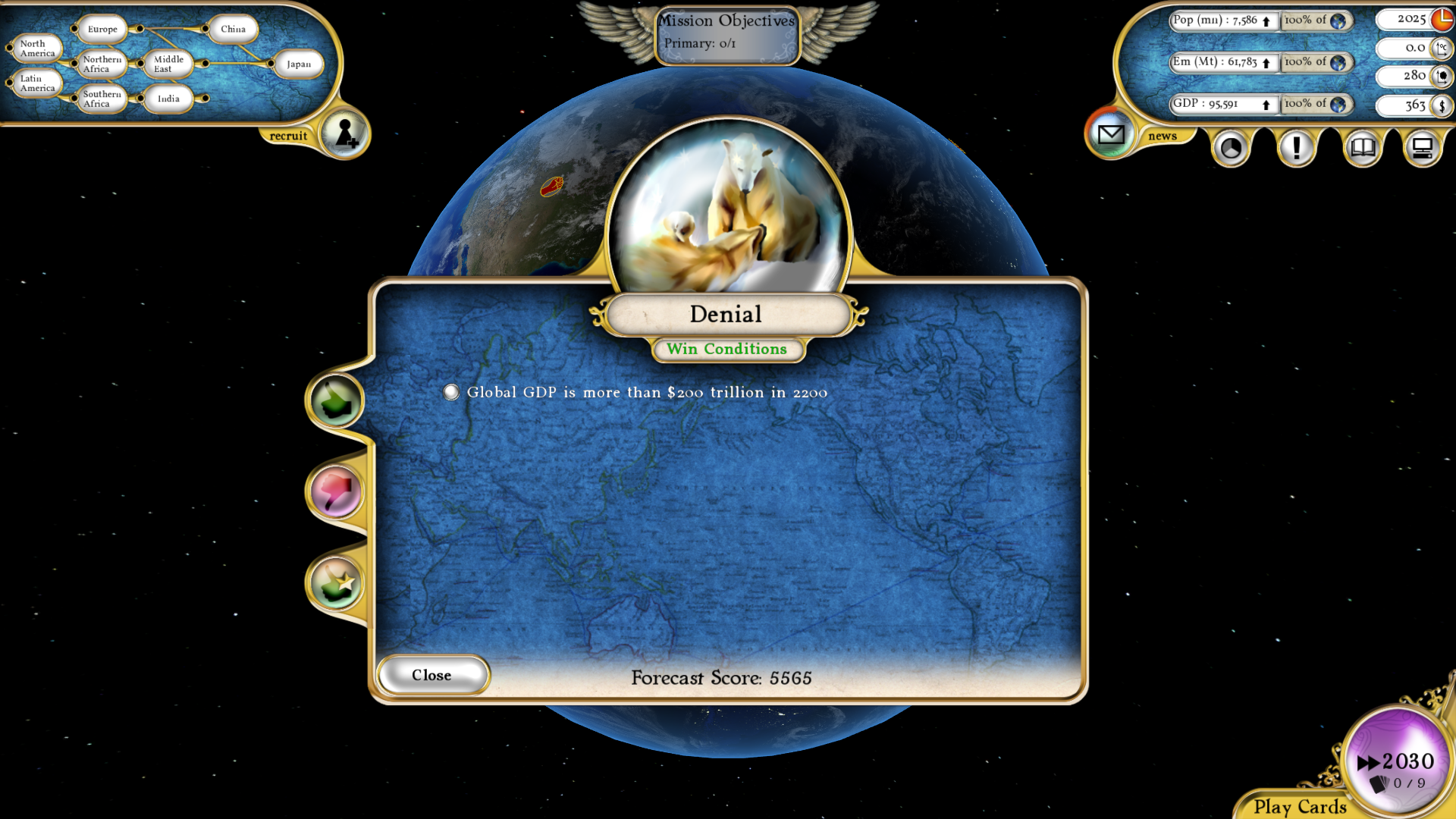 Fate of the World: Denial screenshot