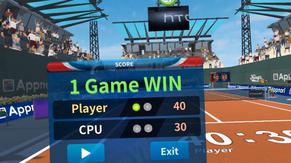 Скриншот из Tennis Kings VR