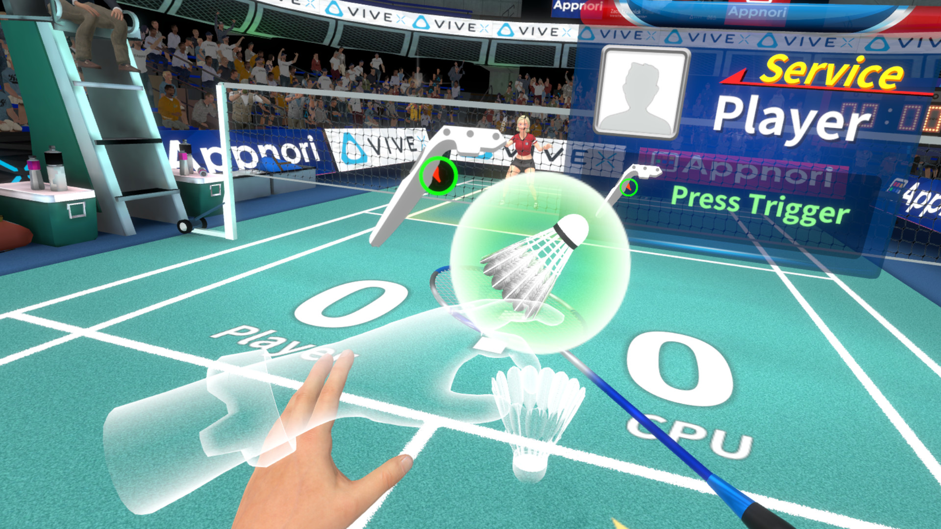 virtual badminton