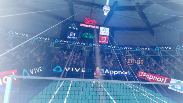 Скриншот из Badminton Kings VR