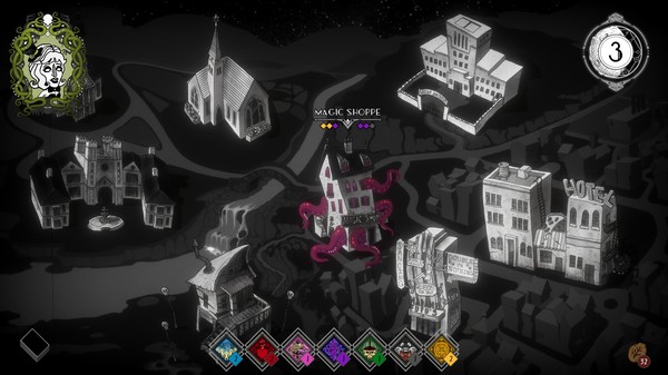 Скриншот из Fhtagn! - Tales of the Creeping Madness