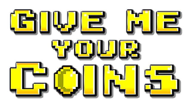 Give Me Your Coins Logo