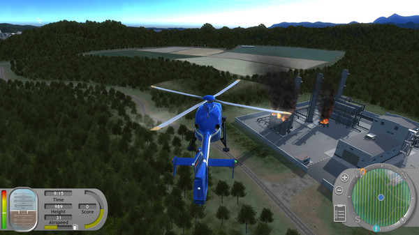 Скриншот из Police Helicopter Simulator