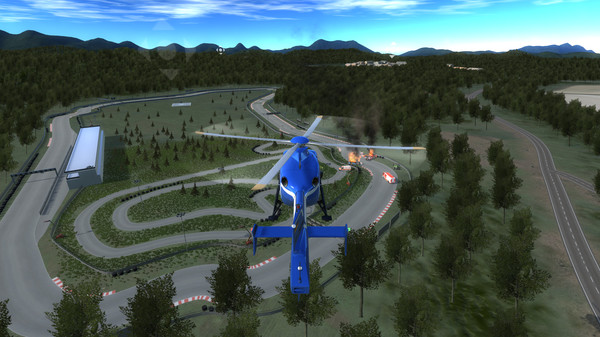 Скриншот из Police Helicopter Simulator