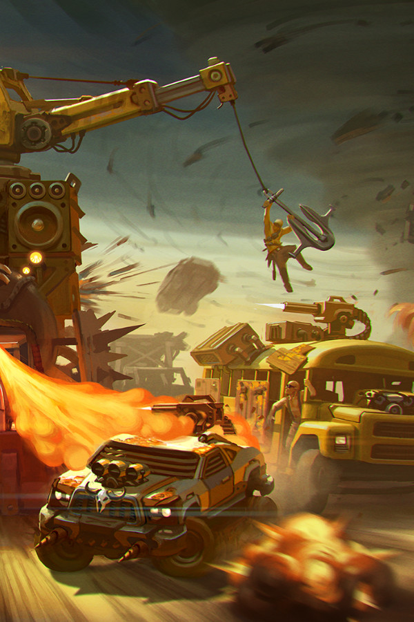 Steam portrait for Road of Dust and Rust.