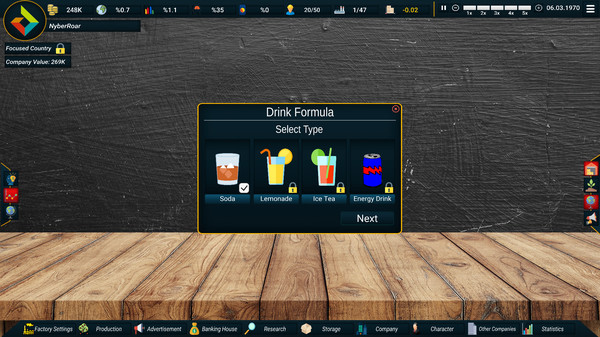 Скриншот из Drink Pro Tycoon
