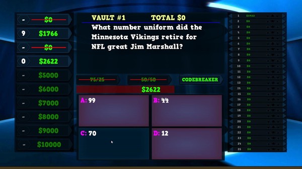 Скриншот из Trivia Vault Football Trivia