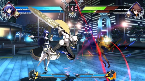 Скриншот из BBTAG DLC Character Pack Vol.1 - Platinum⁄Kanji⁄Orie