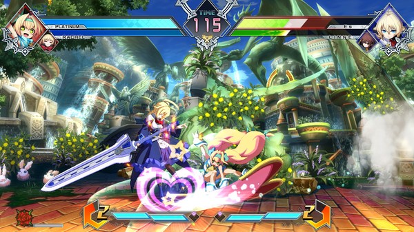 Скриншот из BBTAG DLC Character Pack Vol.1 - Platinum⁄Kanji⁄Orie