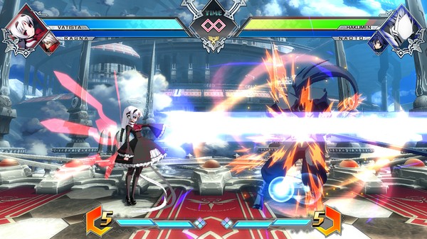 Скриншот из BBTAG DLC Character Pack Vol.3 - Hakumen⁄NaotoShirogane⁄Vatista