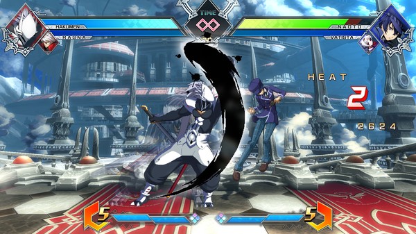 Скриншот из BBTAG DLC Character Pack Vol.3 - Hakumen⁄NaotoShirogane⁄Vatista