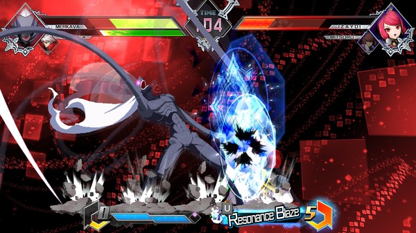 Скриншот из BBTAG DLC Character Pack Vol.4 - Izayoi⁄Mitsuru⁄Merkava