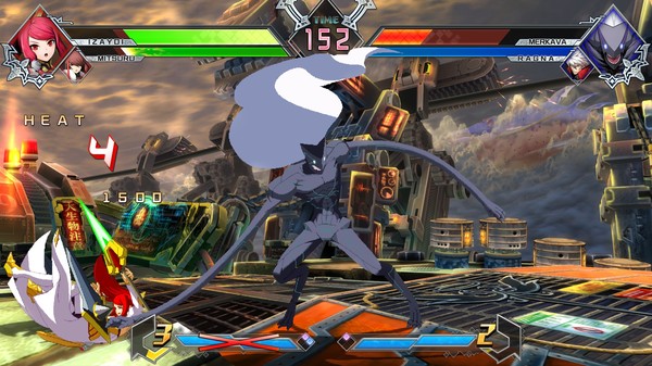 Скриншот из BBTAG DLC Character Pack Vol.4 - Izayoi⁄Mitsuru⁄Merkava