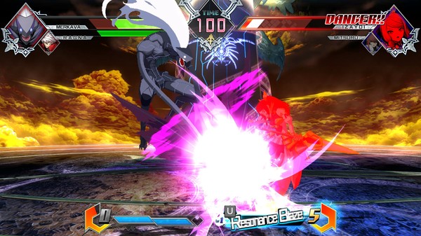 Скриншот из BBTAG DLC Character Pack Vol.4 - Izayoi⁄Mitsuru⁄Merkava