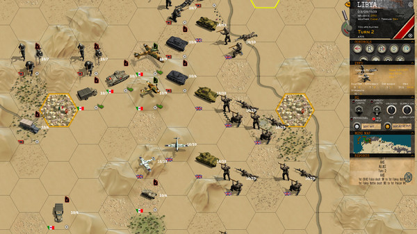 Klotzen! Panzer Battles game for Linux 1