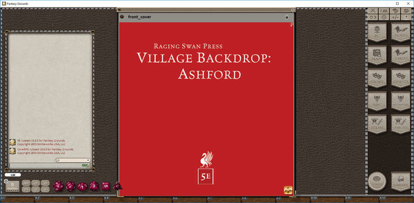 Скриншот из Fantasy Grounds - Village Backdrop: Ashford (5E)