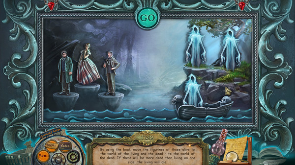 Скриншот из Dark Tales™: Edgar Allan Poe's The Mystery of Marie Roget Collector's Edition