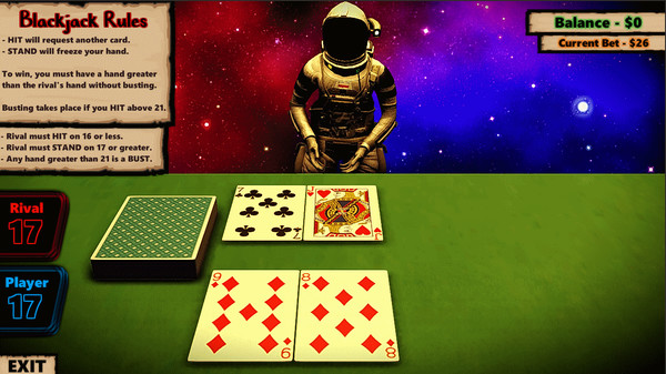 Blackjack In Space recommended requirements