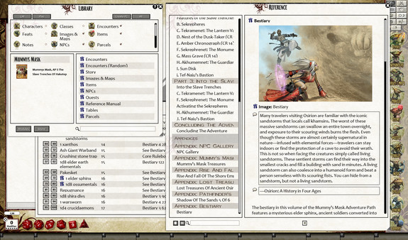 Скриншот из Fantasy Grounds - Pathfinder RPG - Mummy’s Mask AP 5: The Slave Trenches of Hakotep (PFRPG)