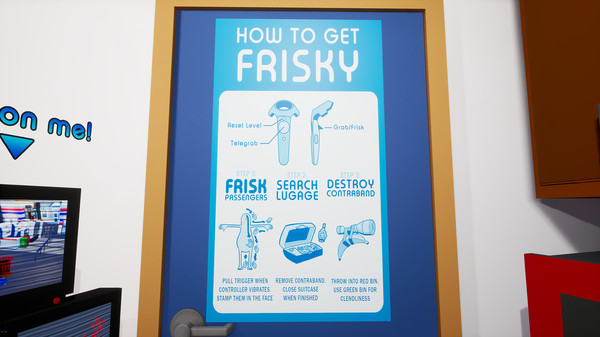 Скриншот из TSA Frisky VR