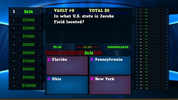 Trivia Vault Baseball Trivia minimum requirements