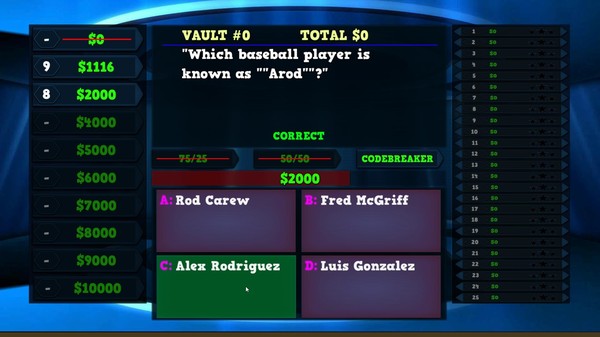 Trivia Vault Baseball Trivia recommended requirements