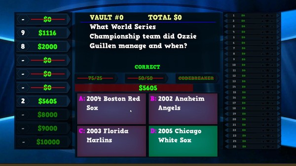 Скриншот из Trivia Vault Baseball Trivia