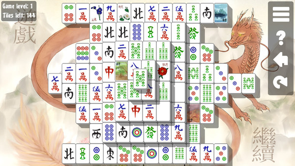Скриншот из Mahjong Solitaire