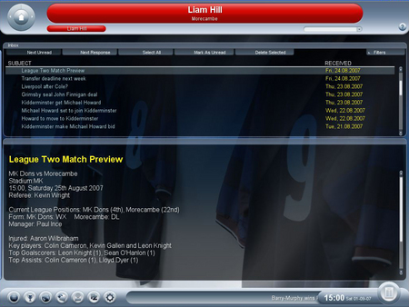 Championship Manager 2008 requirements