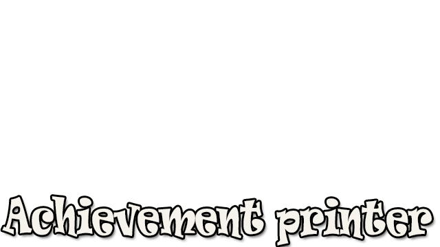 Achievements printer- Backlog.rip