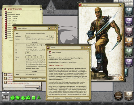 Скриншот из Fantasy Grounds - Mythic Monsters #37: Robots (PFRPG)