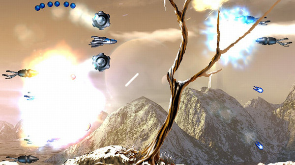 Absolute Blue: 2D Shoot'em'up Game game for windows Pc 1