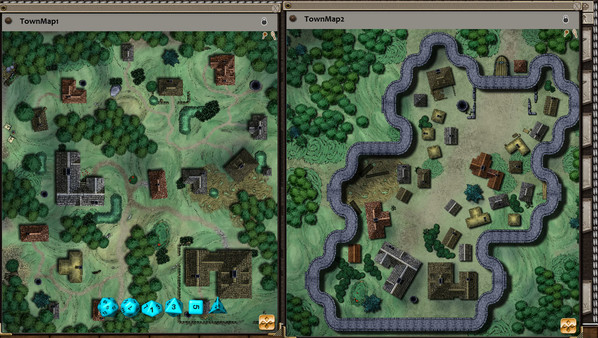 Скриншот из Fantasy Grounds - Town and Village Map Pack by Joshua Watmough (Map Pack)