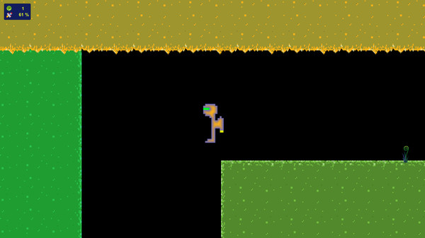 Retro Rocket Robot game for Linux 1