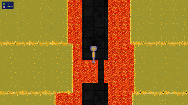 Скриншот из Retro Rocket Robot