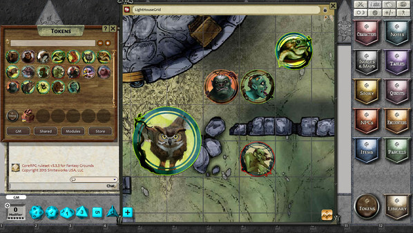 Скриншот из Fantasy Grounds - Fantasy Token Pack by Joshua Watmough (Token Pack)