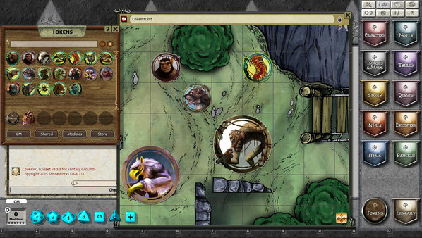 Скриншот из Fantasy Grounds - Fantasy Token Pack by Joshua Watmough (Token Pack)