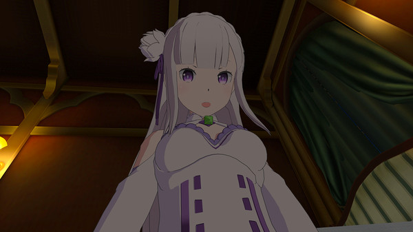 VRでエミリアと異世界生活-膝枕&添寝編 game for windows Pc 1