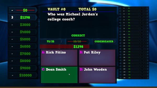 Скриншот из Trivia Vault Basketball Trivia