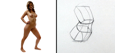 Figure Drawing Fundamentals: Robo Bean Examples - Step by Step cover art