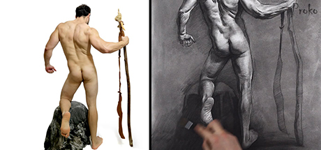 Figure Drawing Fundamentals: Shading – Background and Final Touches cover art