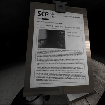 Скриншот из SCP-087 VR Survivor