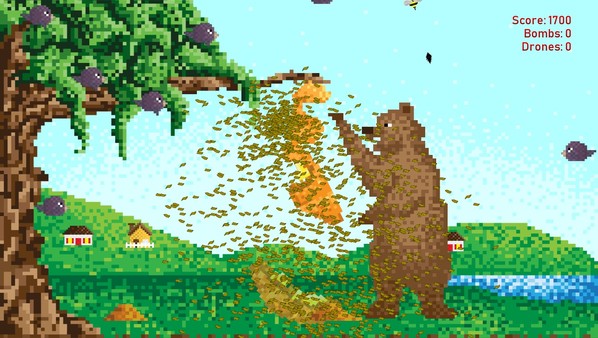 BeeFender game for Linux 1