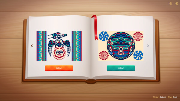 Cross-Stitch Puzzlefor windows and Linux 1