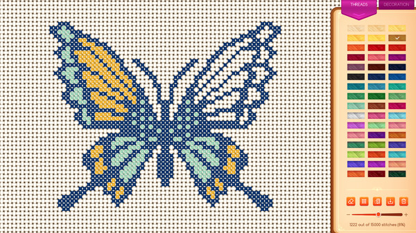 Скриншот из Cross-Stitch Puzzle