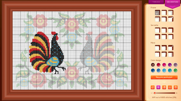 Скриншот из Cross-Stitch Puzzle