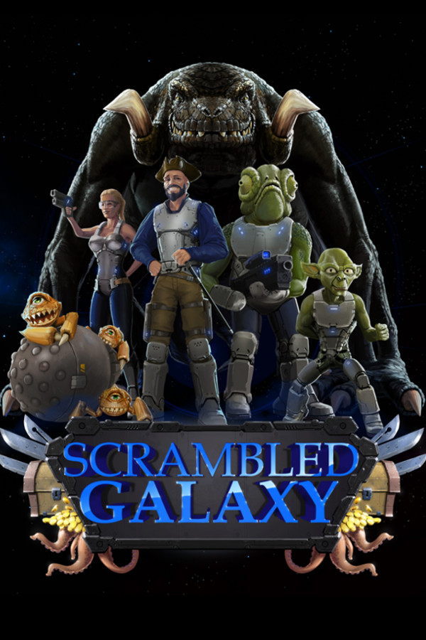 Steam portrait for Scrambled Galaxy.