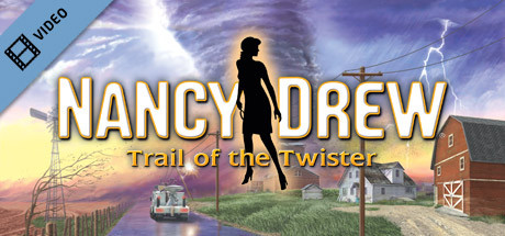 Nancy Drew Trail of the Twister Trailer cover art