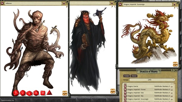 Скриншот из Fantasy Grounds - Pathfinder RPG - Bestiary 3 Pack (PFRPG)