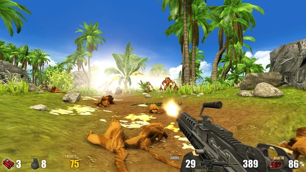 Скриншот из Action Alien: Tropical Mayhem
